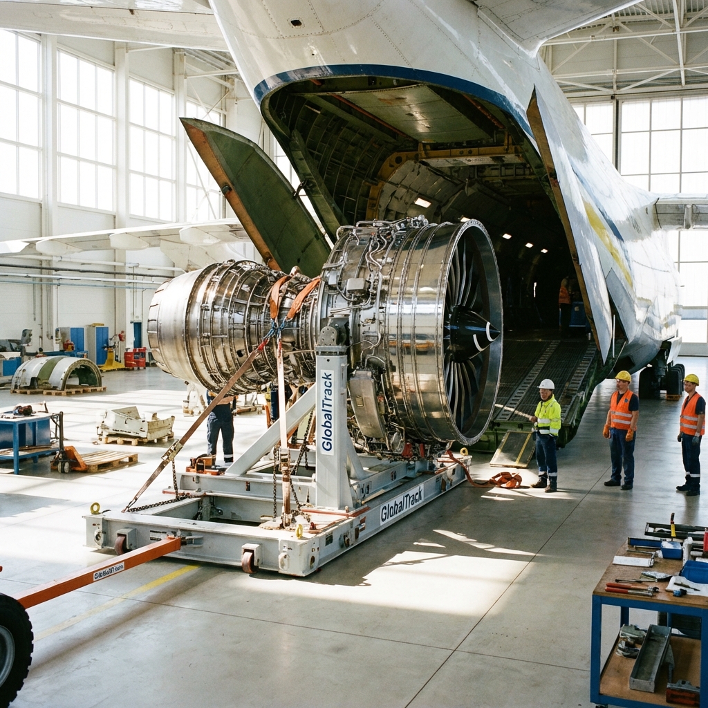 GlobalTrack Verified Delivery: Jet Turbine Engines